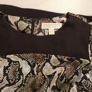 Michael Kors snake print dress